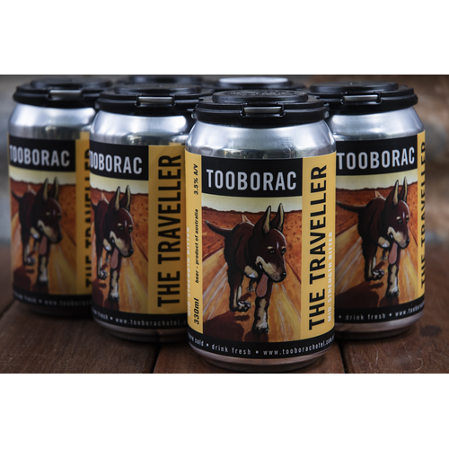 Tooborac Brewery - The Traveller Mid Strength Bitter 3.5% ABV